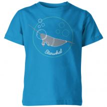 My Little Rascal Kids Starwhal Blue T-Shirt - 5-6 Years - Blue