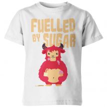 My Little Rascal Kids Fuelled by Sugar White T-Shirt - 7-8 Years - White