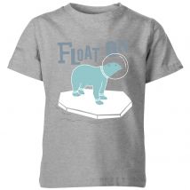 My Little Rascal Kids Float On Grey T-Shirt - 7-8 Years - Grey