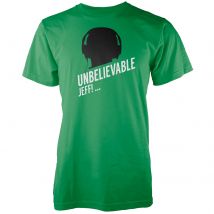 Unbelievable Jeff Men's Green T-Shirt - L - Green