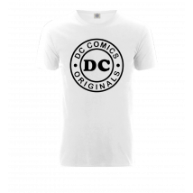 T-Shirt Homme Logo Original - DC Comics - Blanc - M