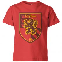 T-Shirt Enfant Gryffondor Harry Potter - Rouge - 5-6 ans