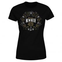 Hoppy New Beer Women's T-Shirt - Black - 5XL