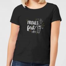 Frohes Fest Frauen T-Shirt - Schwarz - 3XL