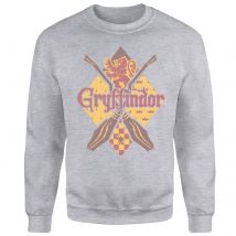 Sweat Homme Gryffondor - Harry Potter - Gris - S