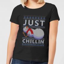 Just Chillin Women's T-Shirt - Black - 3XL