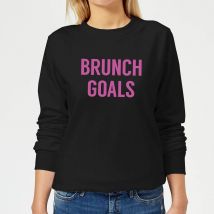 Brunch Goals Women's Sweatshirt - Black - 5XL