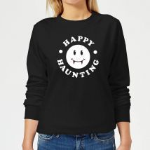 Happy Haunting Women's Sweatshirt - Black - XL - Black