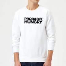 Probably Hungry Sweatshirt - White - M - White