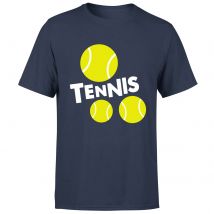 Tennis Balls T-Shirt - Navy - XL - Navy