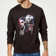 Sweat Homme Harley Quinn et le Joker (DC Comics) - Noir - S