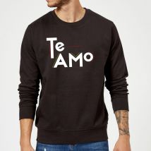 Te Amo Block Sweatshirt - Black - S - Black