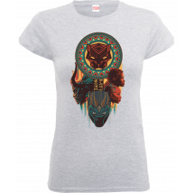 Black Panther Totem Frauen T-Shirt - Grau - L