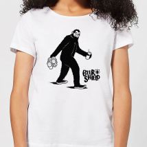 Beershield Bigfoot Women's T-Shirt - White - L - White