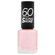Vernis à ongles 60 Seconds Super Shine Rimmel 8 ml (disponible en plusieurs teintes) - Ethereal Nude