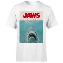 Der Weiße Hai Classic Poster T-Shirt - Weiß - 5XL