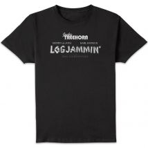 T-Shirt Homme The Big Lebowski Logjammin- Noir - 5XL