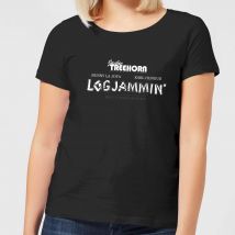 T-Shirt Femme The Big Lebowski Logjammin - Noir - M