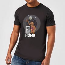 T-Shirt Homme E.T. l'extra-terrestre - Téléphone Maison - Noir - 3XL