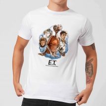ET Painted Portrait T-Shirt - Weiß - 5XL