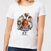 ET Painted Portrait Damen T-Shirt - Weiß - S