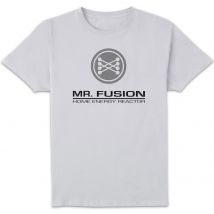 Zurück In Die Zukunft Mr Fusion T-Shirt - Weiß - 4XL