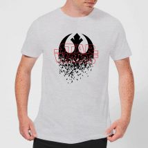 Star Wars Shattered Emblem T-Shirt - Grey - XS