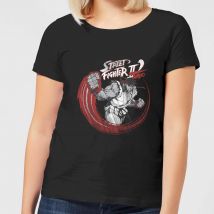 Street Fighter RYU Sketch Damen T-Shirt - Schwarz - XXL
