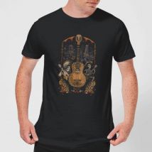 T-Shirt Homme Affiche Guitare Coco - Noir - XS