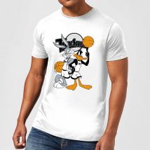 Space Jam Bugs Und Daffy Time Squad Herren T-Shirt - Weiß - 5XL