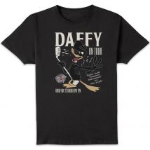 Looney Tunes Daffy Concert Herren T-Shirt - Schwarz - 3XL