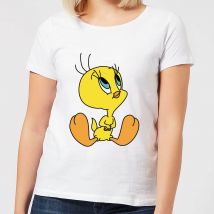 T-Shirt Femme Titi Assis Looney Tunes - Blanc - S
