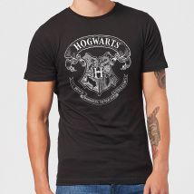 Harry Potter Hogwarts Crest Herren T-Shirt - Schwarz - 4XL