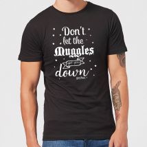 Harry Potter Don't Let The Muggles Get You Down Herren T-Shirt - Schwarz - 3XL
