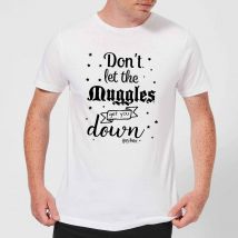 Harry Potter Don't Let The Muggles Get You Down Herren T-Shirt - Weiß - 5XL