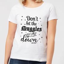 Harry Potter Don't Let The Muggles Get You Down Women's T-Shirt - White - M