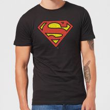 Originals Official Superman Crackle Logo Herren T-Shirt - Schwarz - 3XL