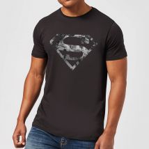DC Originals Marble Superman Logo Herren T-Shirt - Schwarz - L