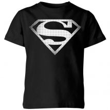 T-Shirt Enfant Logo Superman DC Originals - Noir - 7-8 ans