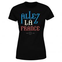 T-Shirt Femme Allez La France Football - Noir - 3XL