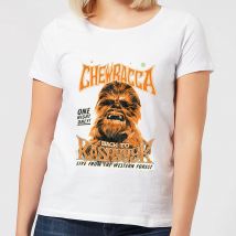 Star Wars Chewbacca One Night Only Damen T-Shirt - Weiß - M