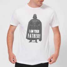 Star Wars Darth Vader I Am Your Father Pose Men's T-Shirt - White - XXL