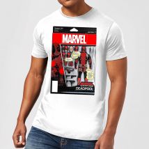 Marvel Deadpool Action Figure Herren T-Shirt - Weiß - XXL