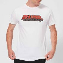 Marvel Deadpool Logo Herren T-Shirt - Weiß - XL