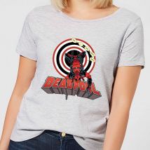 Marvel Deadpool Upside Down Damen T-Shirt - Grau - XXL