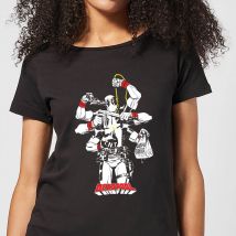 Marvel Deadpool Multitasking Damen T-Shirt - Schwarz - XL