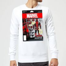 Marvel Deadpool Action Figure Pullover - Weiß - XXL