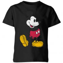 Disney Classic Kick Kinder T-Shirt - Schwarz - 9-10 Jahre