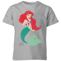 Disney Princess Arielle, Die Meerjungfrau Ariel Classic Kinder T-Shirt - Grau - 9-10 Jahre