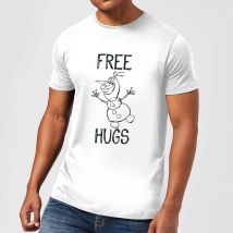 Die Eiskönigin Olaf Free Hugs Herren T-Shirt - Weiß - L